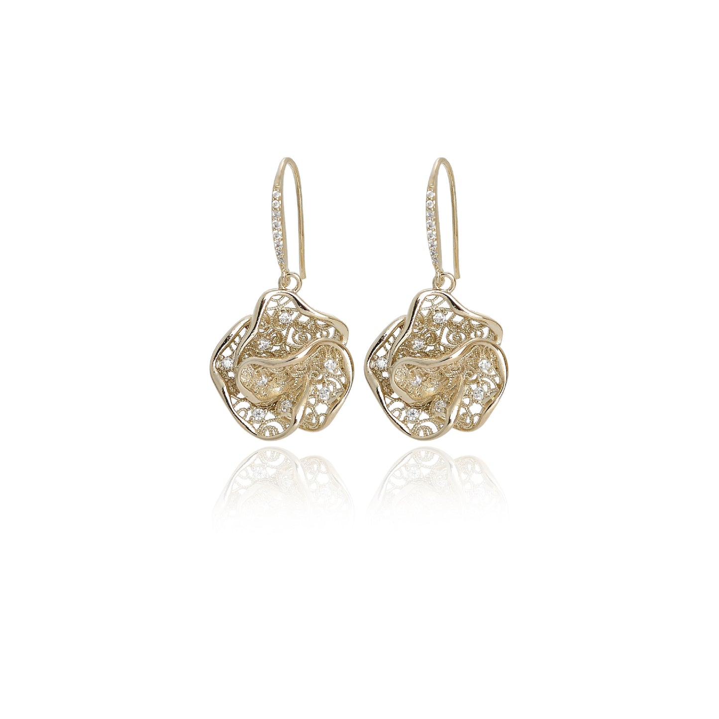 Design Hollow Jeweled Retro Fashion Personalized Ear Hook