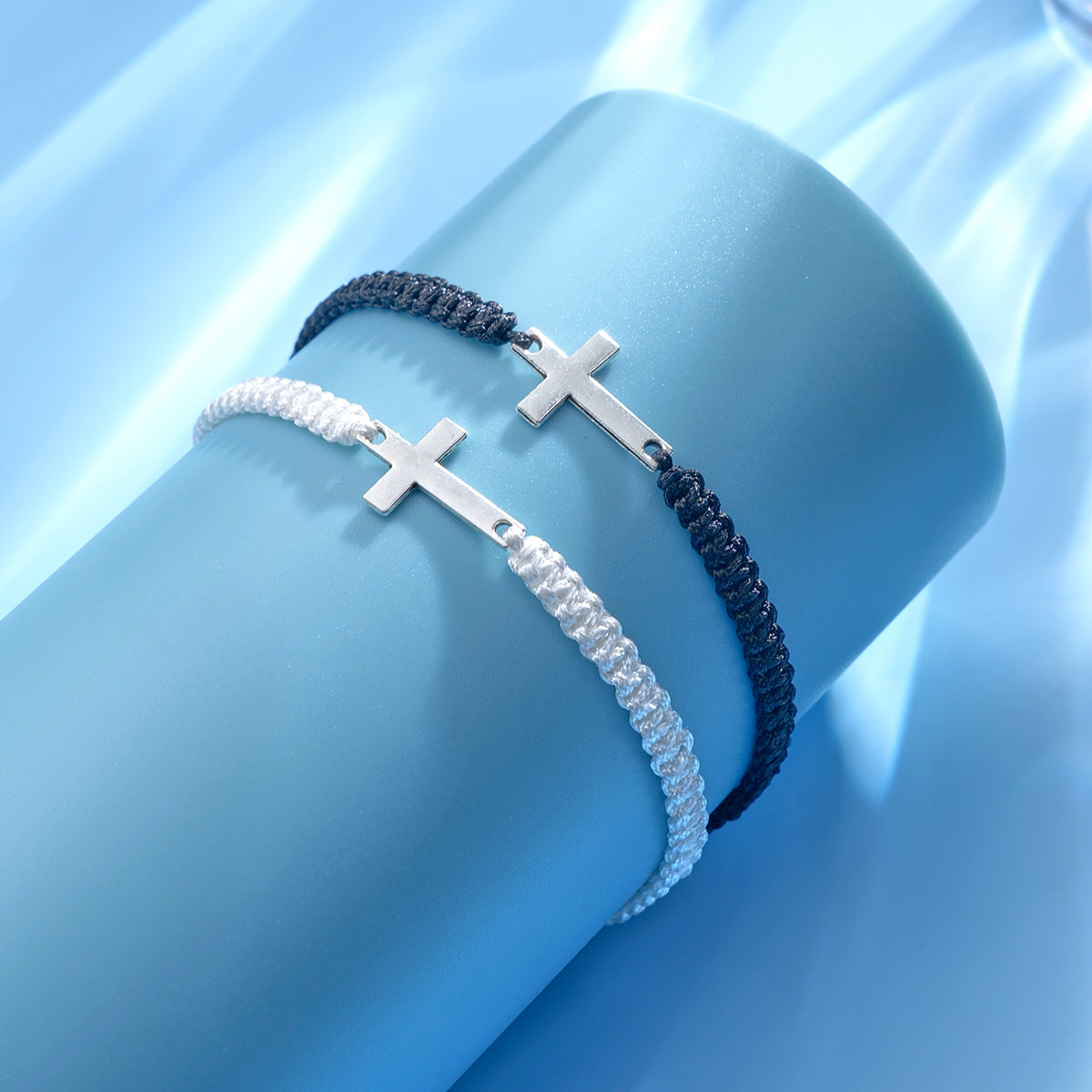 Simple Fashion Friendship Hand-woven Cross Carrying Strap Bracelets