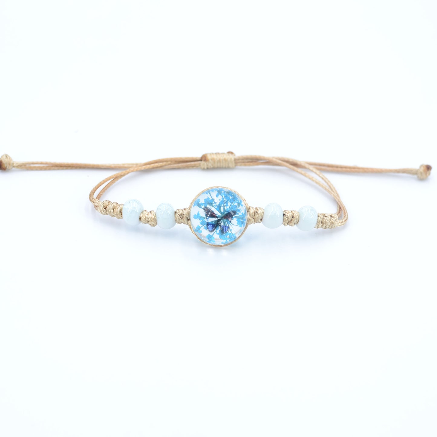 Woven Real Flower Stall Girlfriend Gifts Dried Bracelets