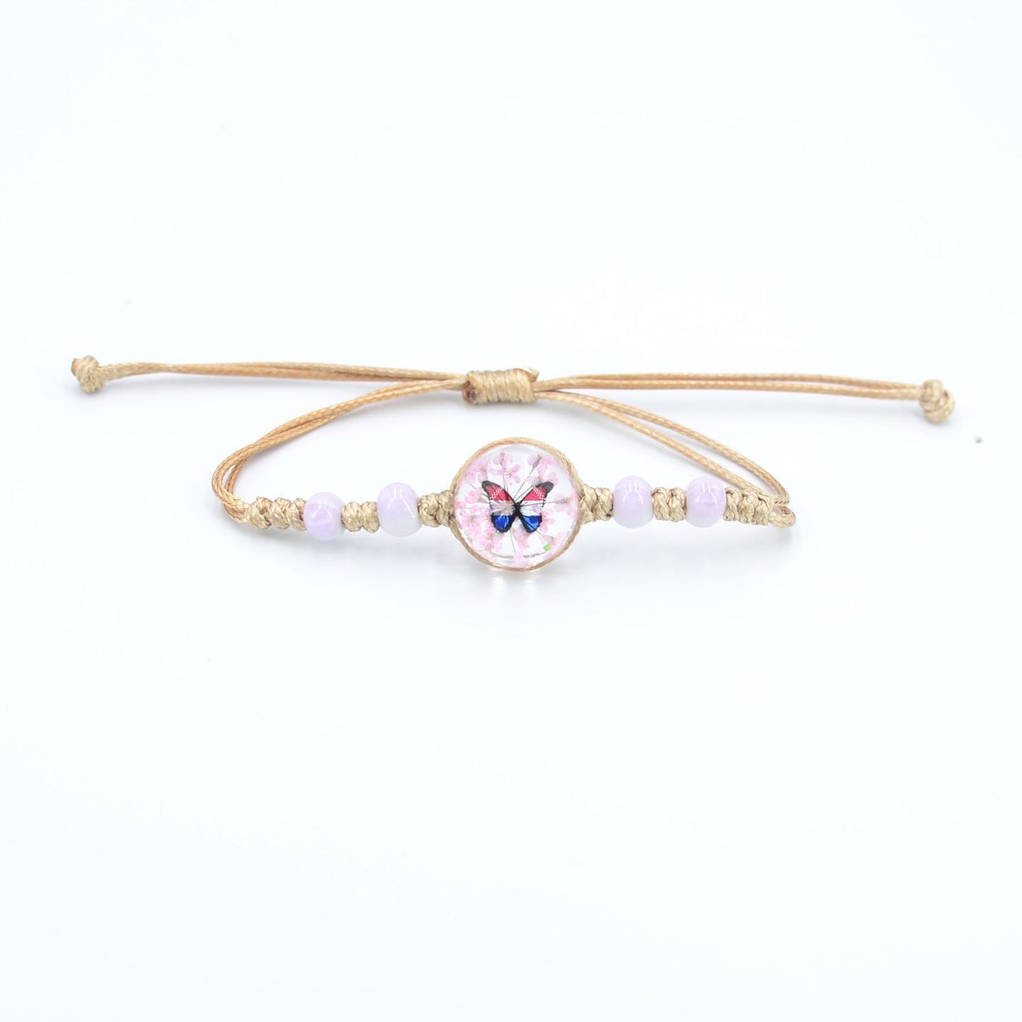 Woven Real Flower Stall Girlfriend Gifts Dried Bracelets