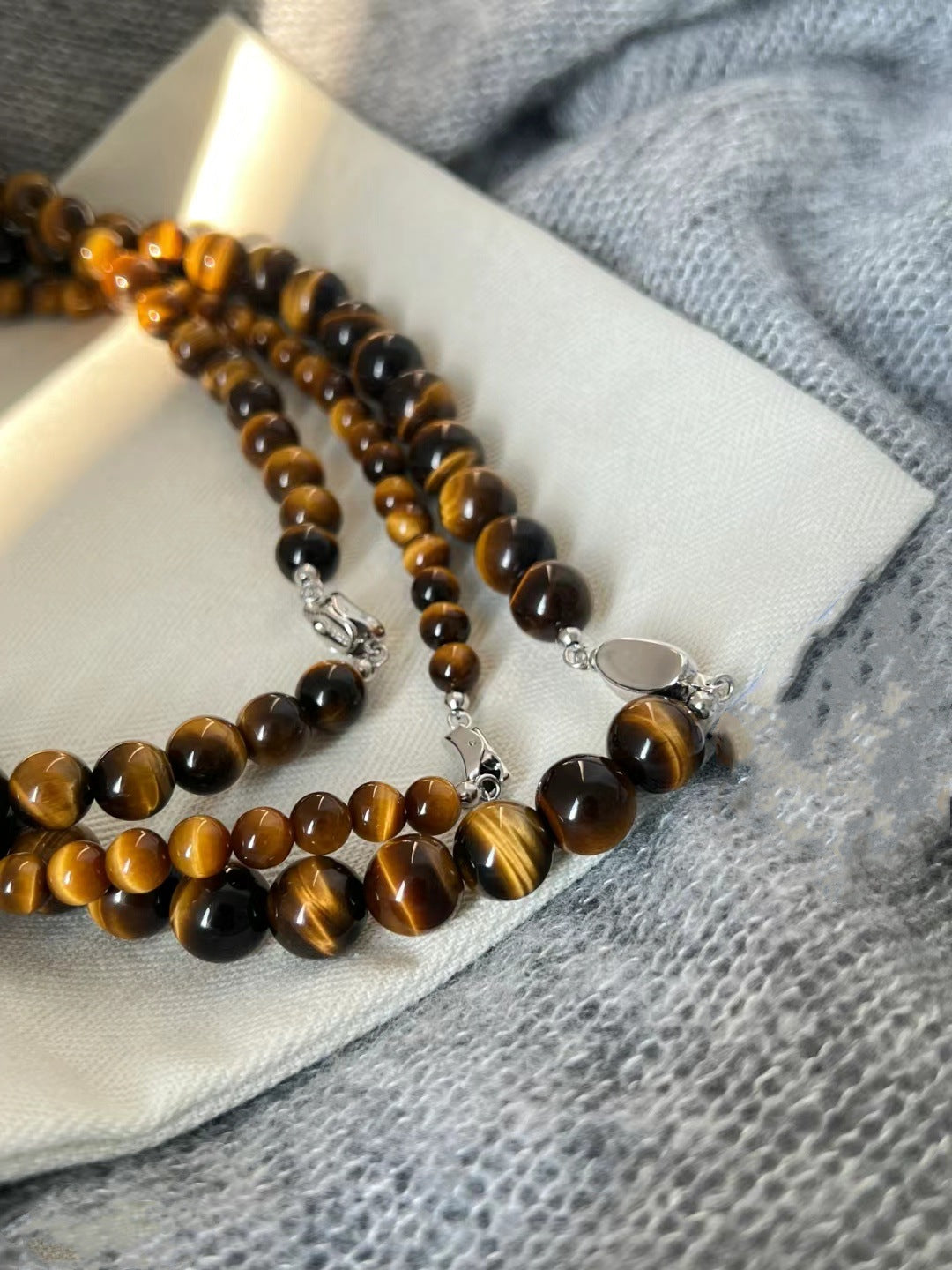 Women's Beaded Chinese Retro Clavicle Chain Sweater Necklaces