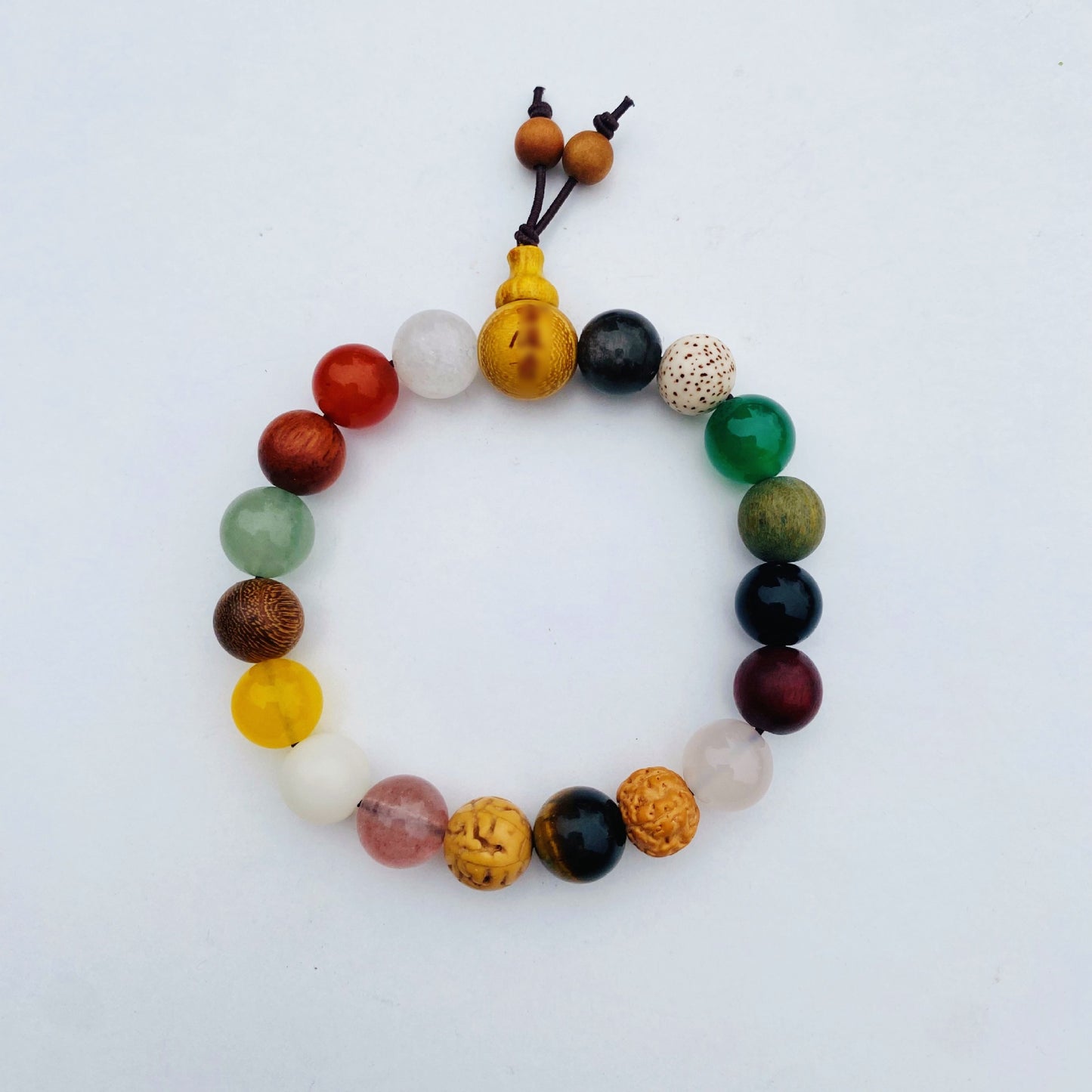 Seed Temple Retro Bodhi Eighteen Prayer Beads Bracelets