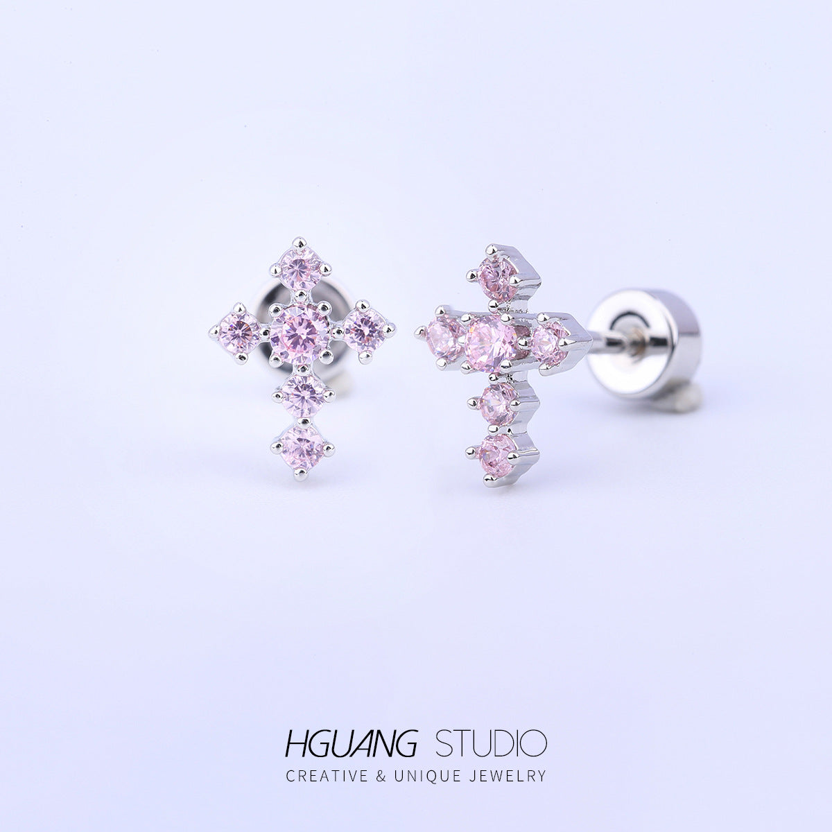 Micro Inlaid Zirconium Ear Bone Zircon Earrings