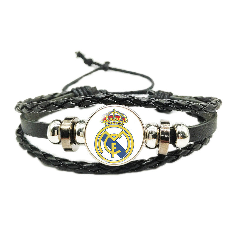 Champions League Football Club Logo Time Bracelets