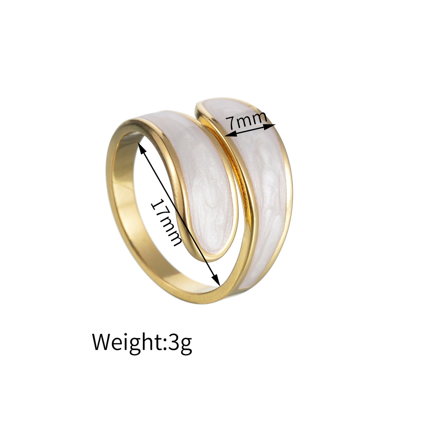 Advanced Stainless Steel Drip Female Adjustable Ring