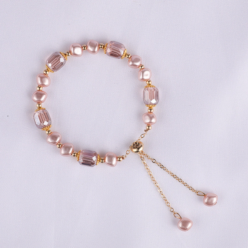 Freshwater Pearl High Sense Design Crystal Bracelets