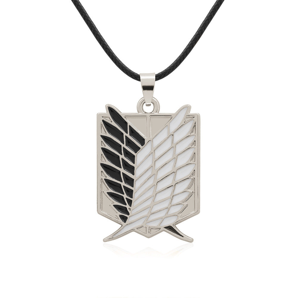 Anime Ornament Attack On Titan Investigation Necklaces