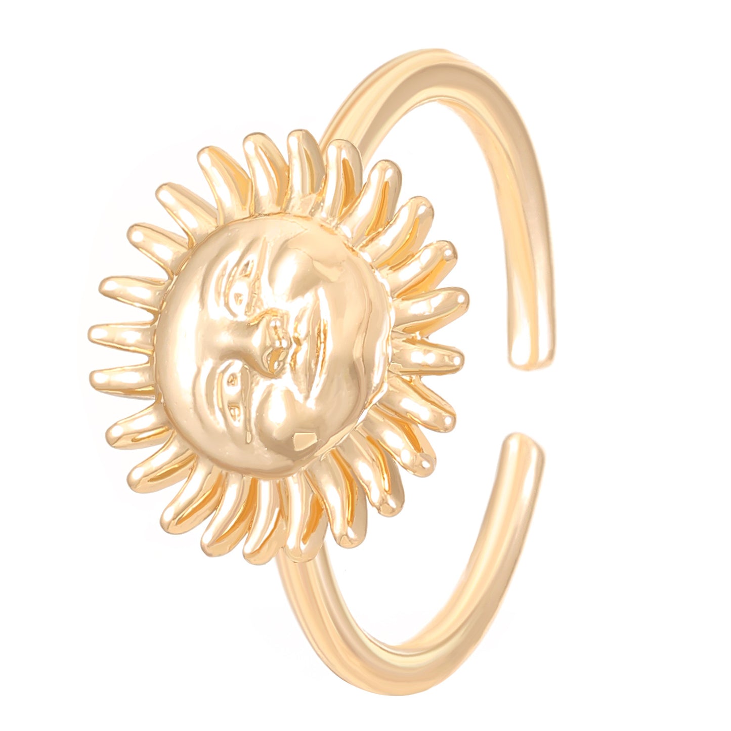 Love Cross Open Female Special Interest Rings