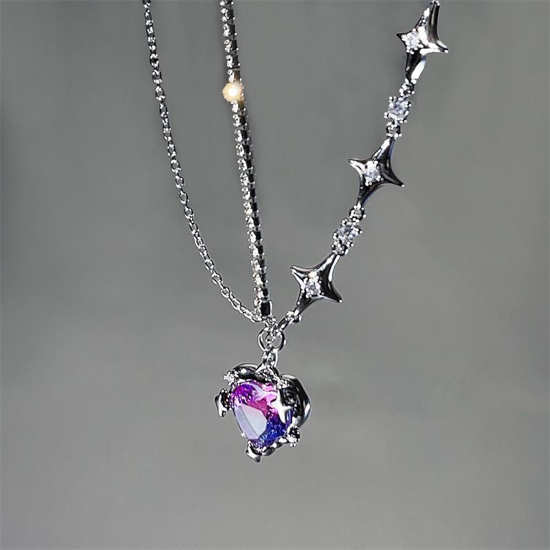 Women's Stars Cold Style Fashion Creative Design Necklaces