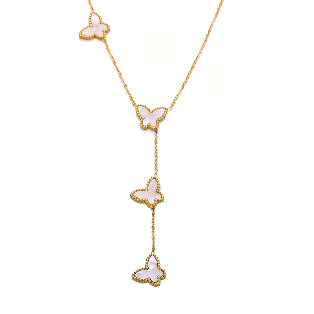 Special Interest Light Luxury Design Sweater Necklaces