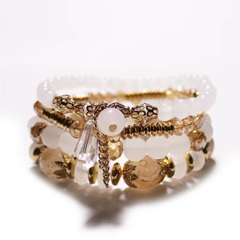 Women's Bohemian Elegant Crystal Exotic Suit Jewelry Bracelets