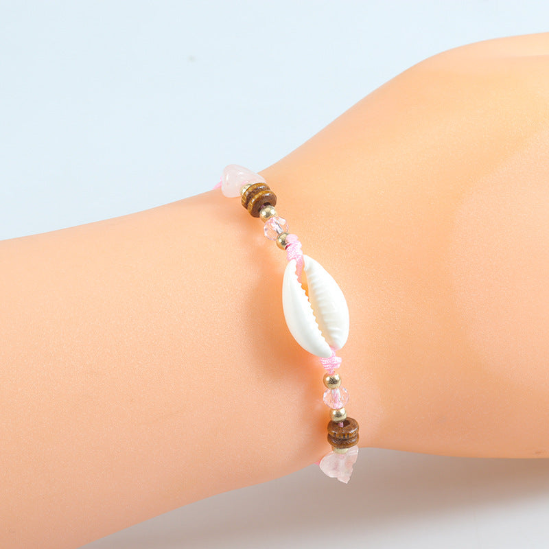 Shell Gravel Ocean Beach Design Surfing Bracelets
