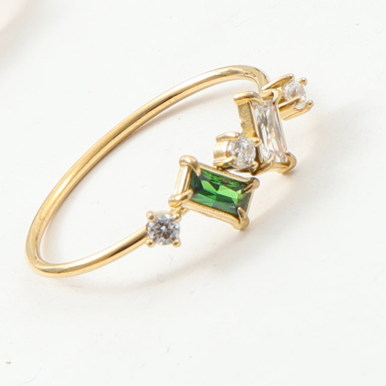 In The Debris Thin Titanium Steel Bracelets