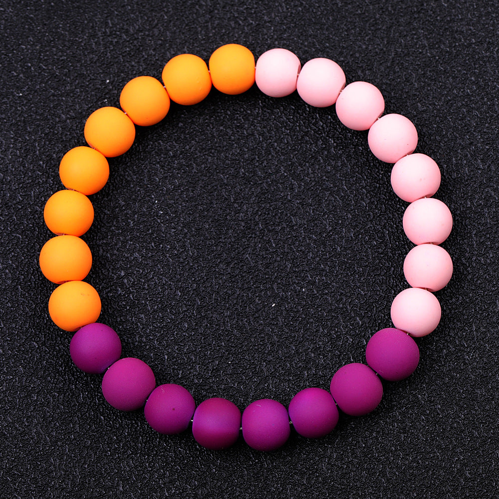 Dopamine Color Matching Fashion Personality Summer Bracelets