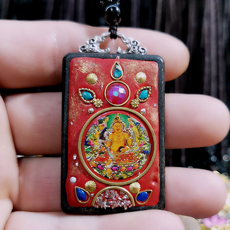 Tibetan Vintage Blackwood Father's Day Sweater Necklaces