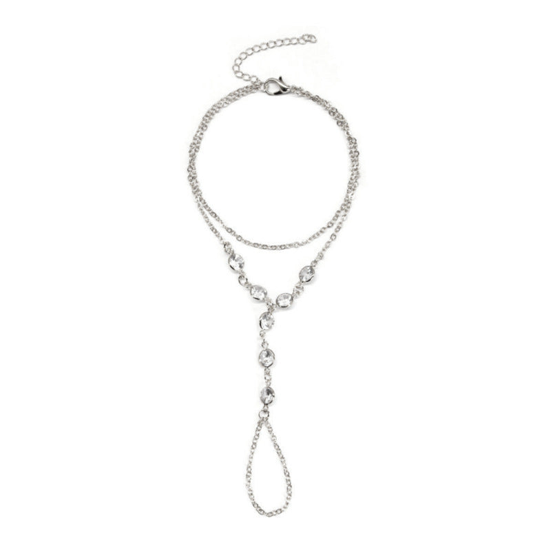 Women's Summer Jewelry Alloy Double-sided Diamond With Bracelets