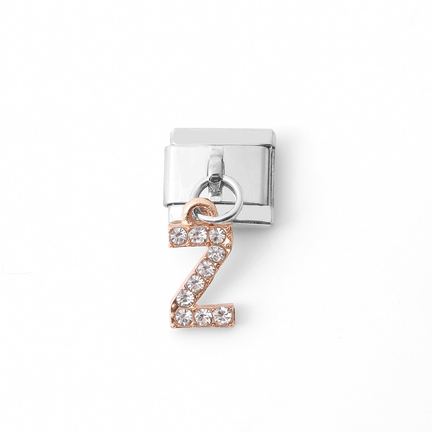 Unique Comfortable Stainless Steel Letter Module Bracelets