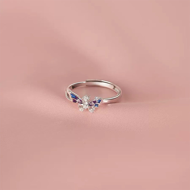 Women's & Men's One Pair Design Enamel Gift For Rings