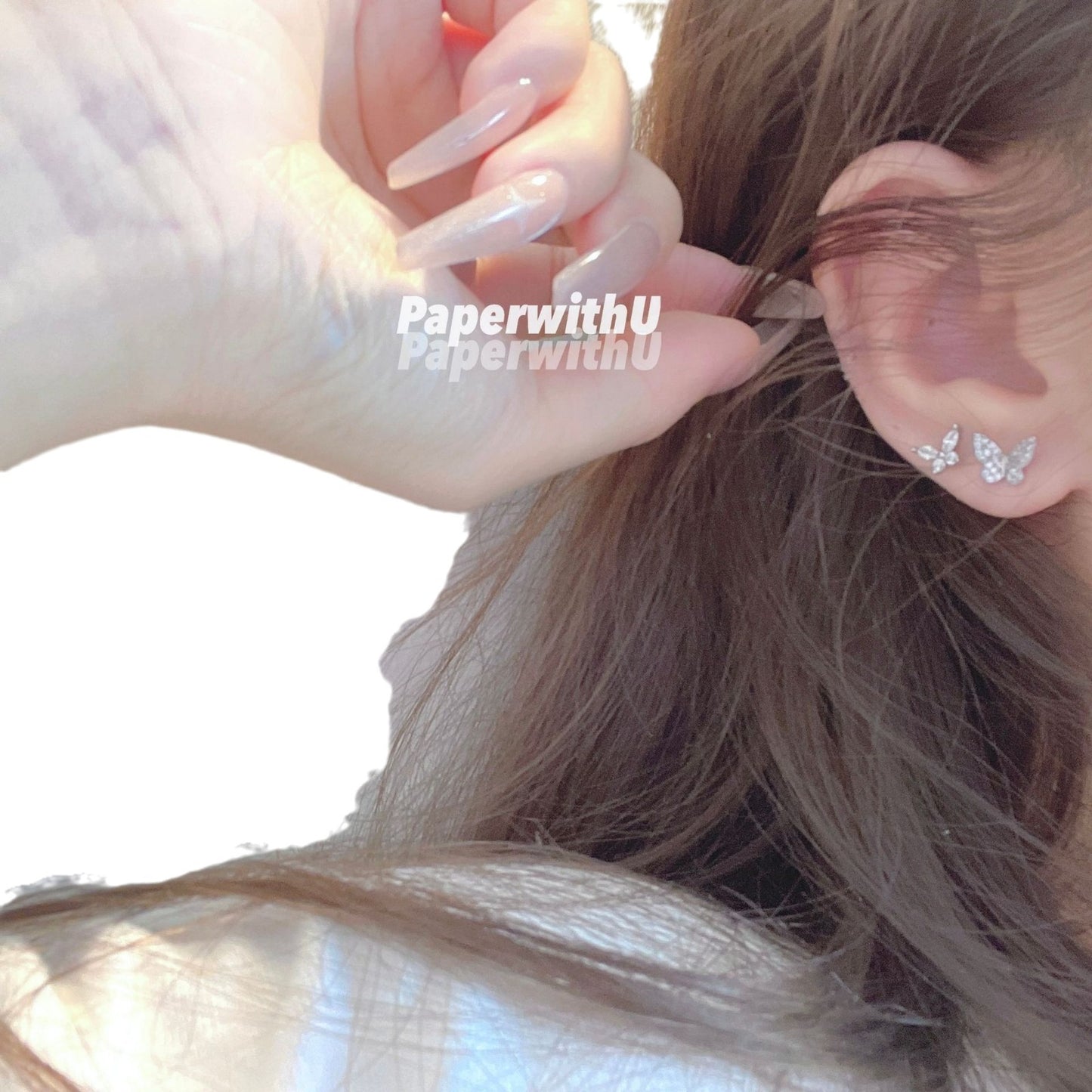Ear Bone Pin Screw Super Fairy Stud Earrings