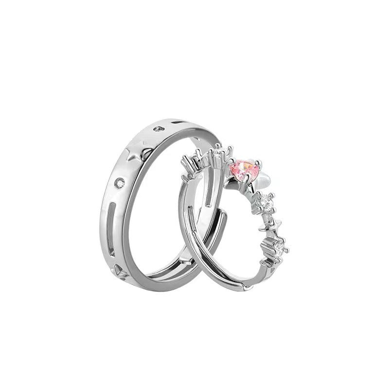 Pair Simple Gift Male Index Finger Rings