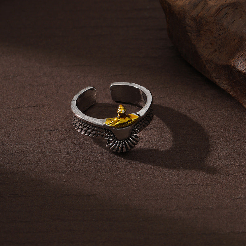 Men's Hip Hop Style Trendy Retro Elegant Zinc Rings