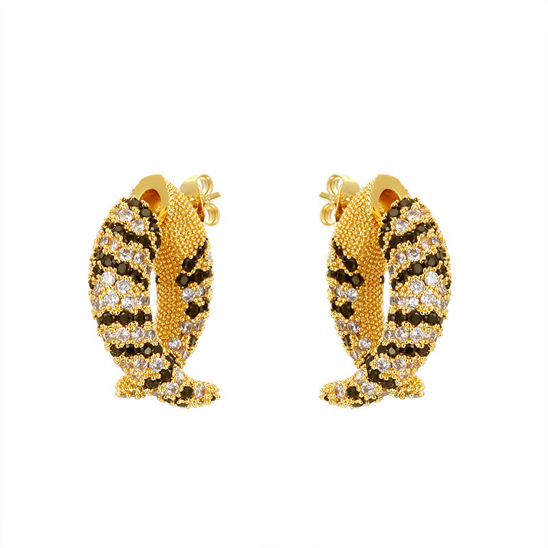 Personalized Horn Exquisite Elegant Special Interest Earrings