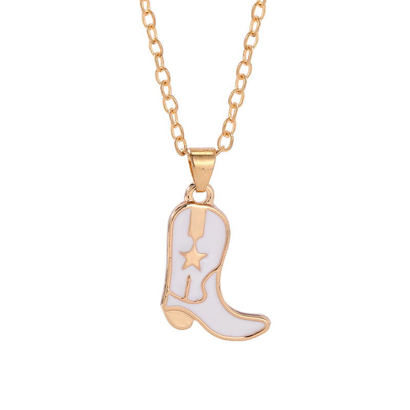 Boots Stylish Simple Versatile Clothing Decorations Necklaces