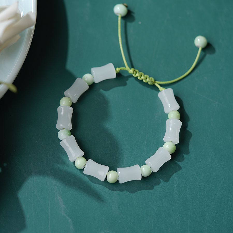 Woven Hand Strap Lucky Bamboo Boys Bracelets
