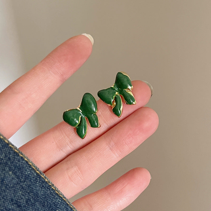 Women's Mori Style French Retro Camellia For Design Earrings