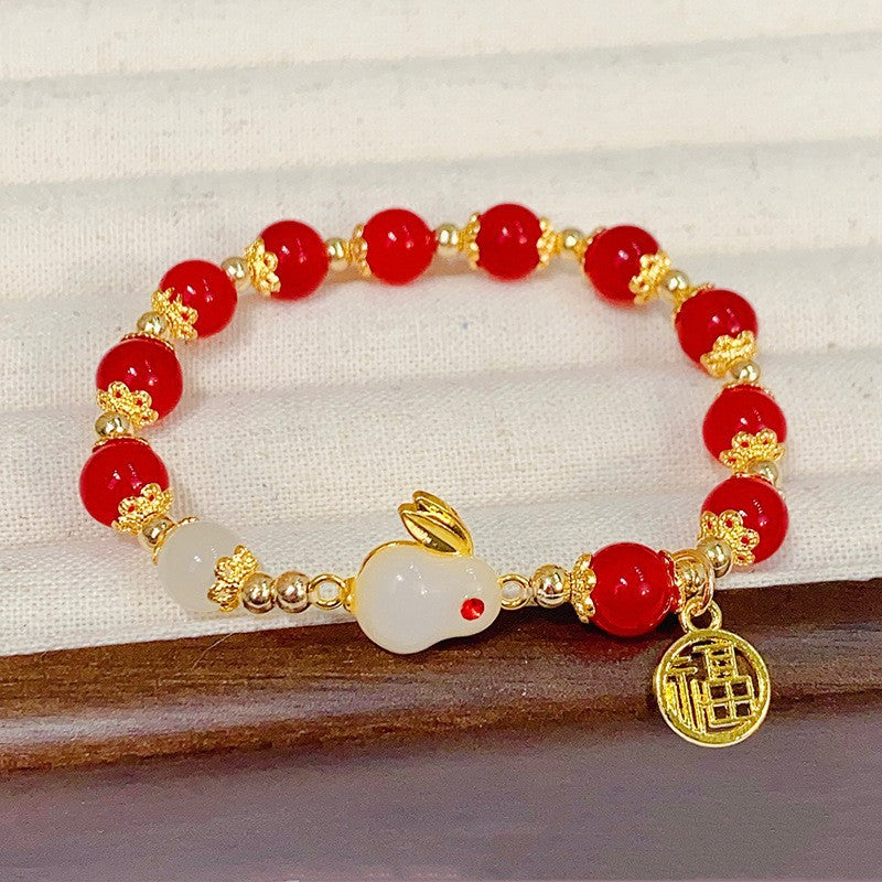 Safety Buckle Sweet Tassel Hand Toy Bracelets