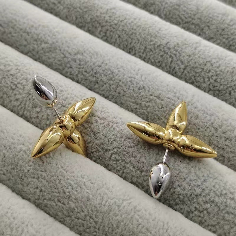 Pearl Light Luxury Minority Design Temperament High Earrings