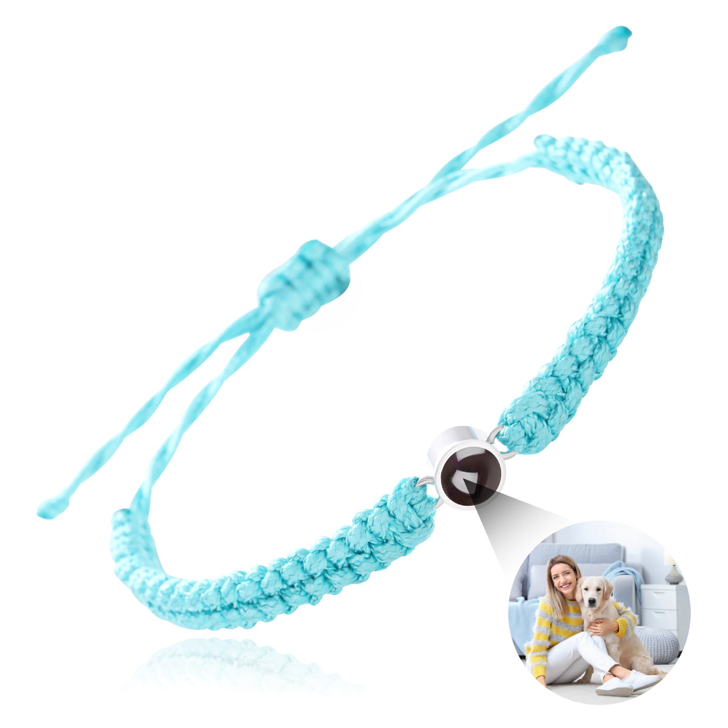 Korean Style Projection Hand Weaving Simple Bracelets