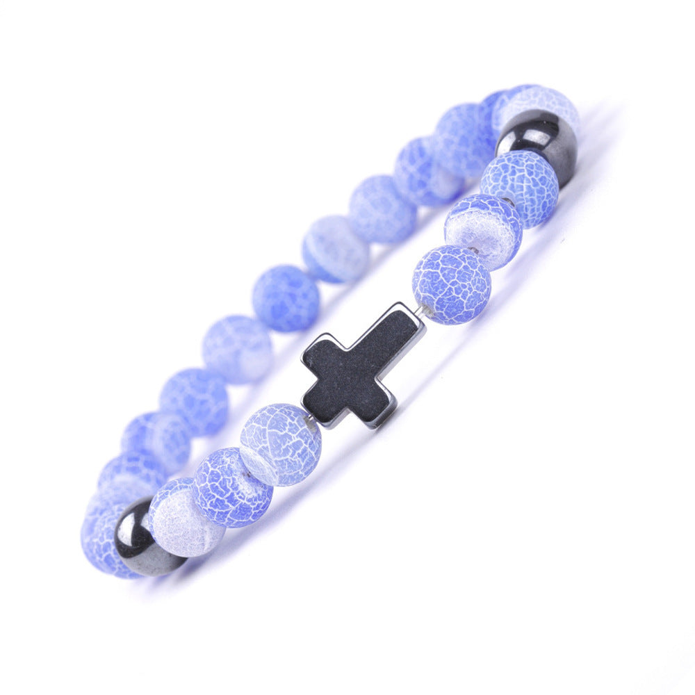 Wind Elastic Green Little Agate Friend Friendship Bracelets