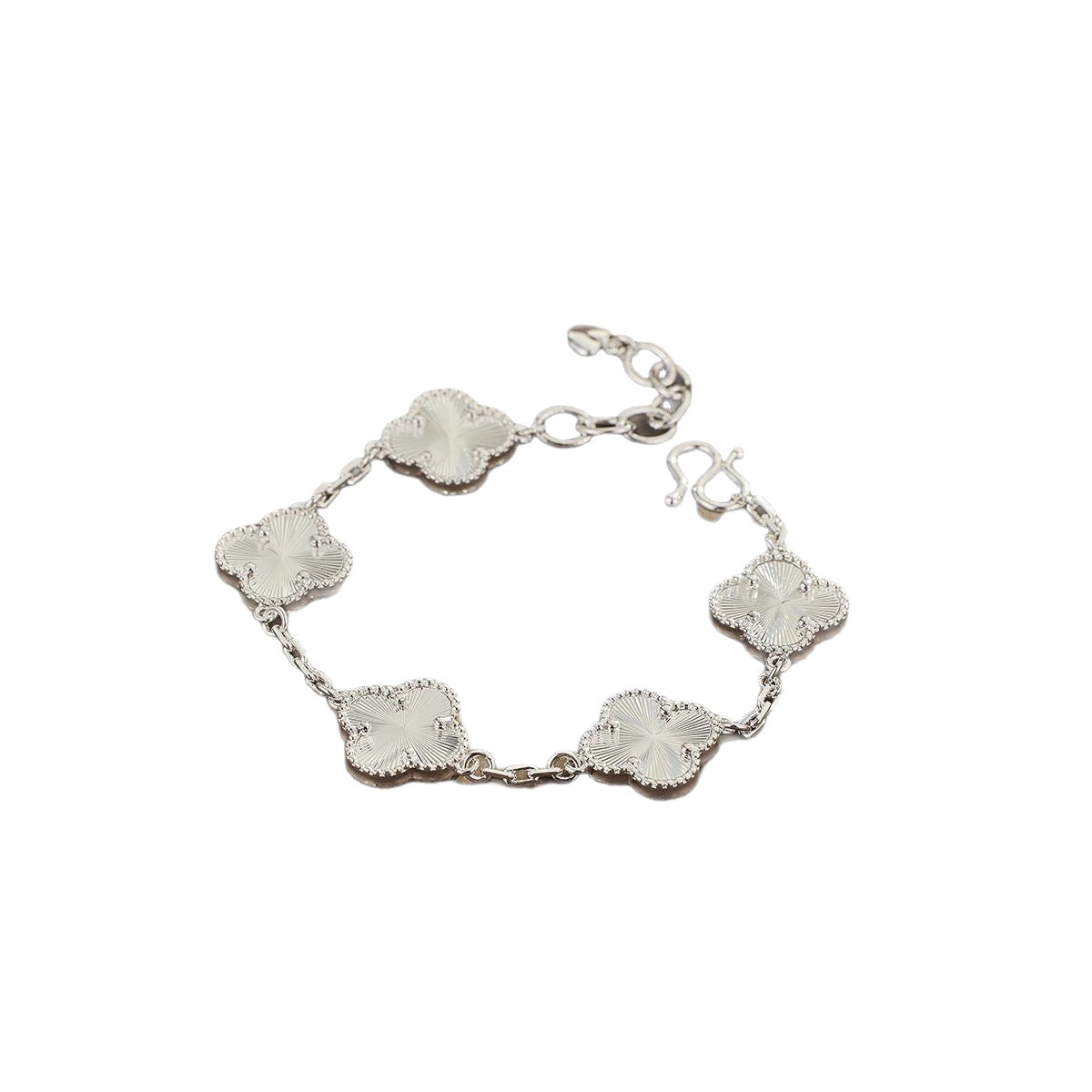 Hair Clover Light Luxury Flowers Exquisite Gold Bracelet
