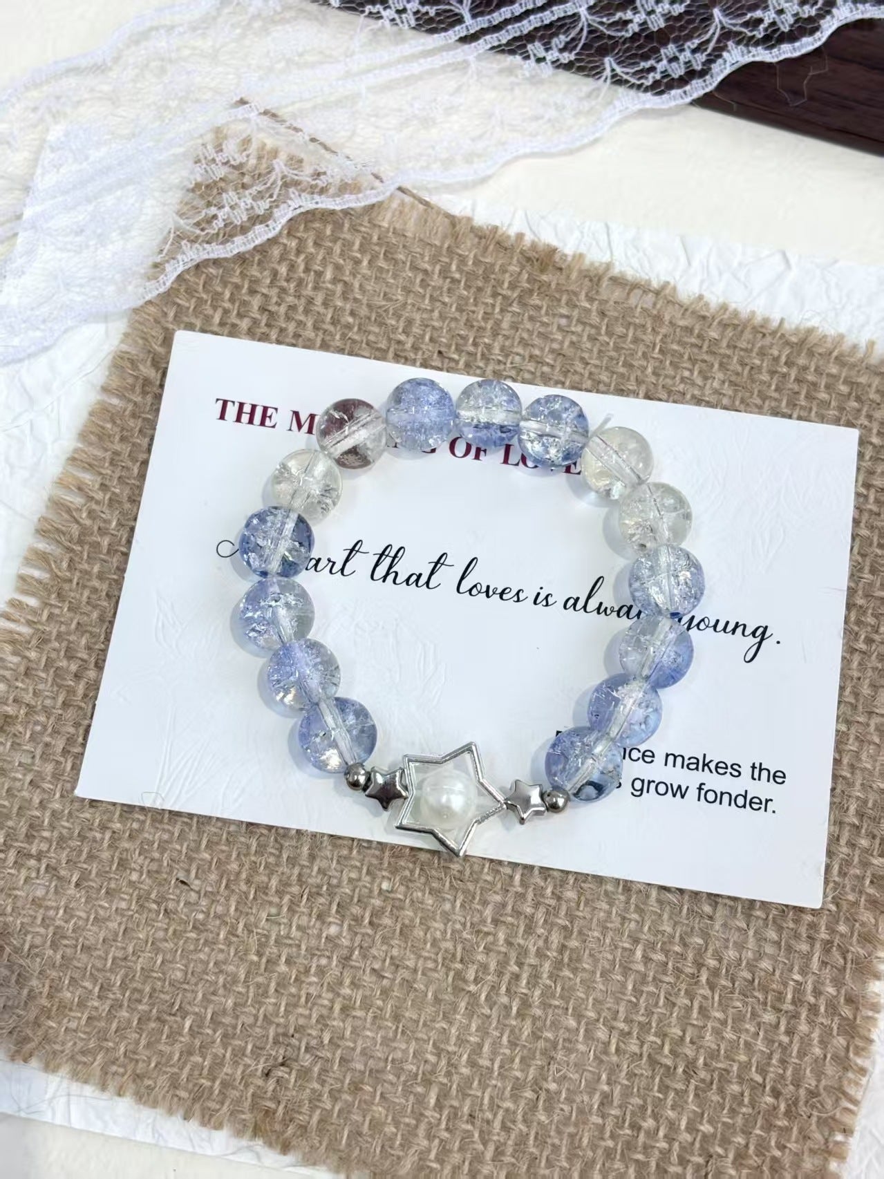 Galaxy Niche Sweet Msn Couple Yu Broken Bracelet
