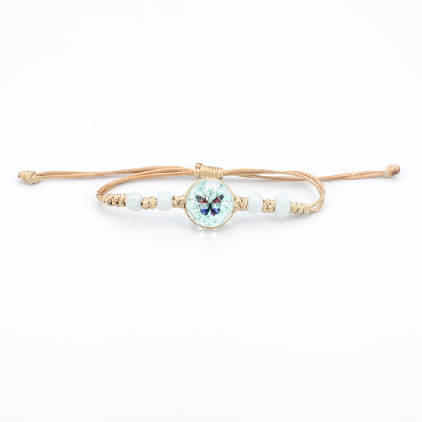Woven Real Flower Stall Girlfriend Gifts Dried Bracelets