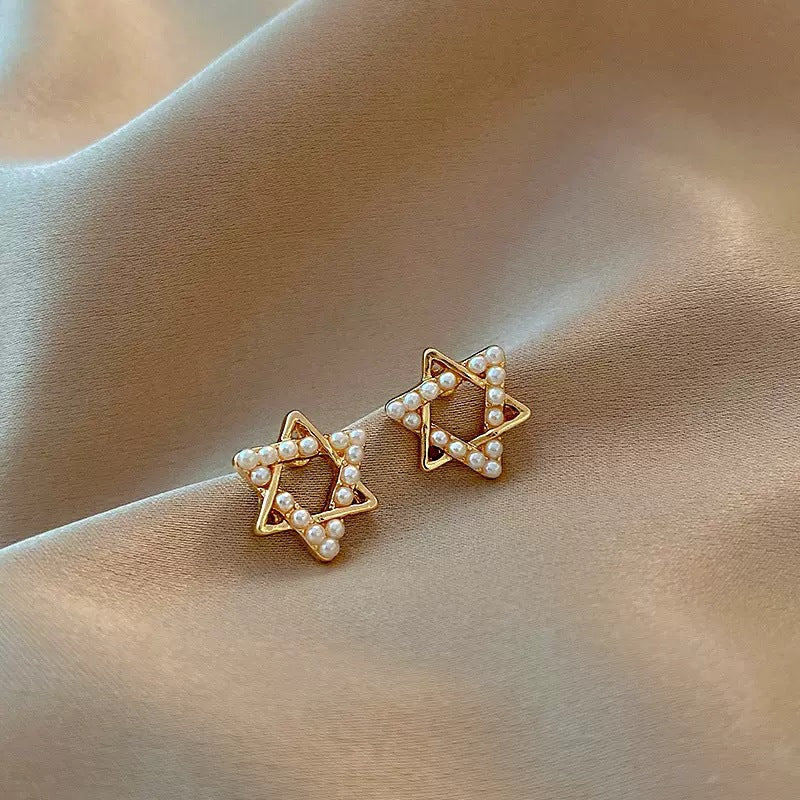 Light Luxury Diamond Female Niche Design Earrings