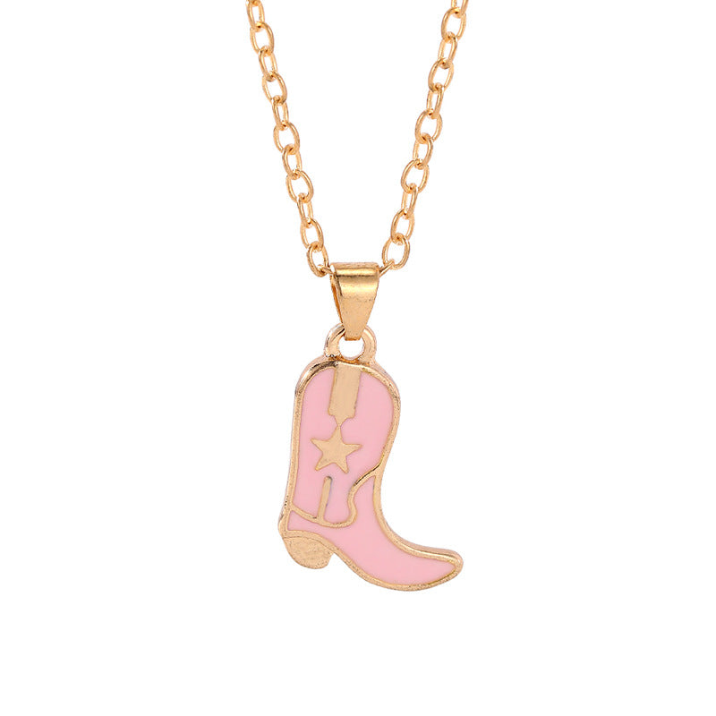 Boots Stylish Simple Versatile Clothing Decorations Necklaces