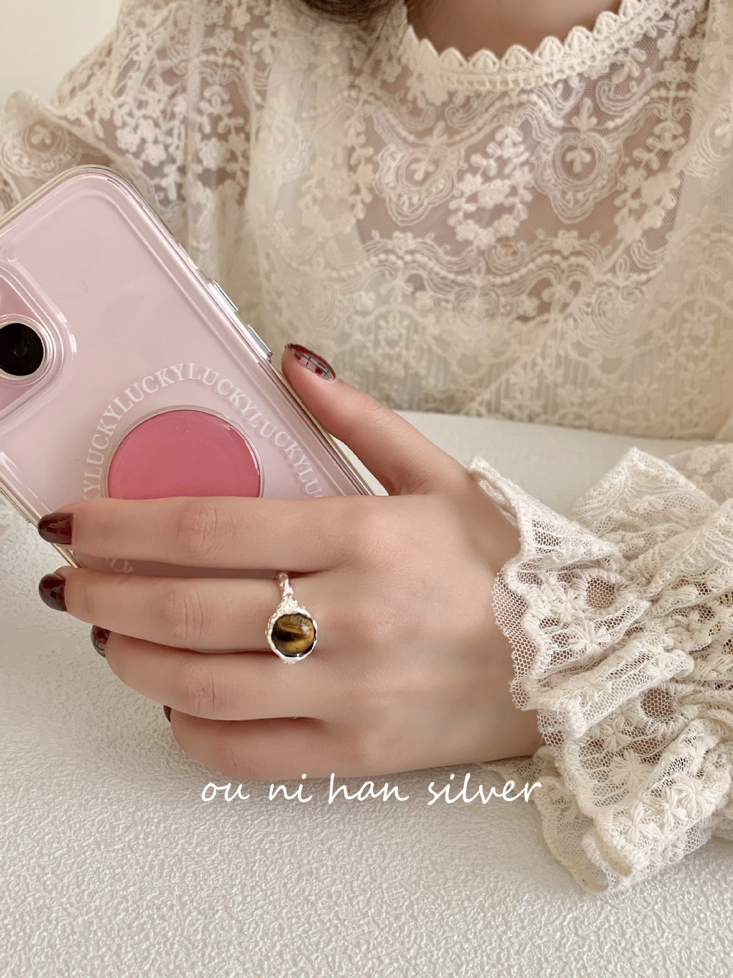 Oni Sterling Sier Female Style Design Rings