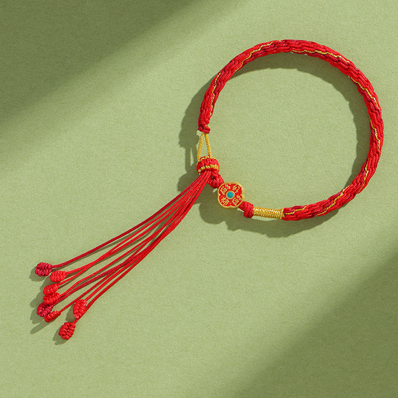Women's & Men's Finished Ancient Style Couple Fishtail Knot Bracelets