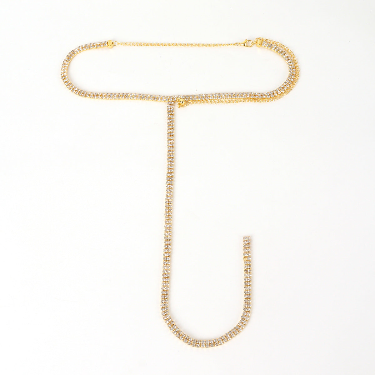 Women's Advanced Style Sexy Fashion Long Crystal Necklaces