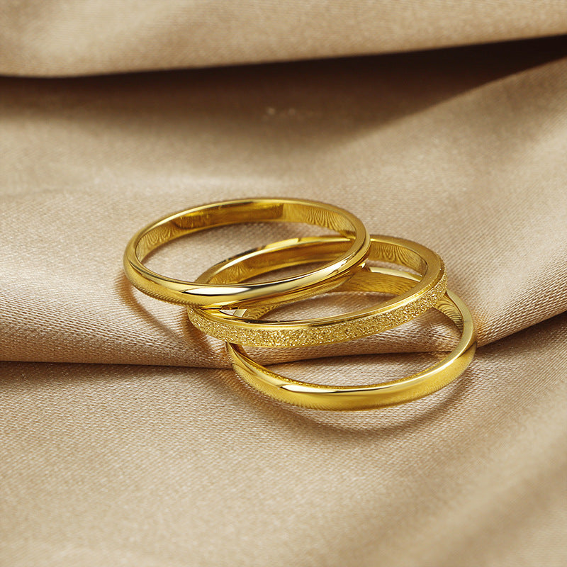 Design Light Luxury Cold High Sense Rings
