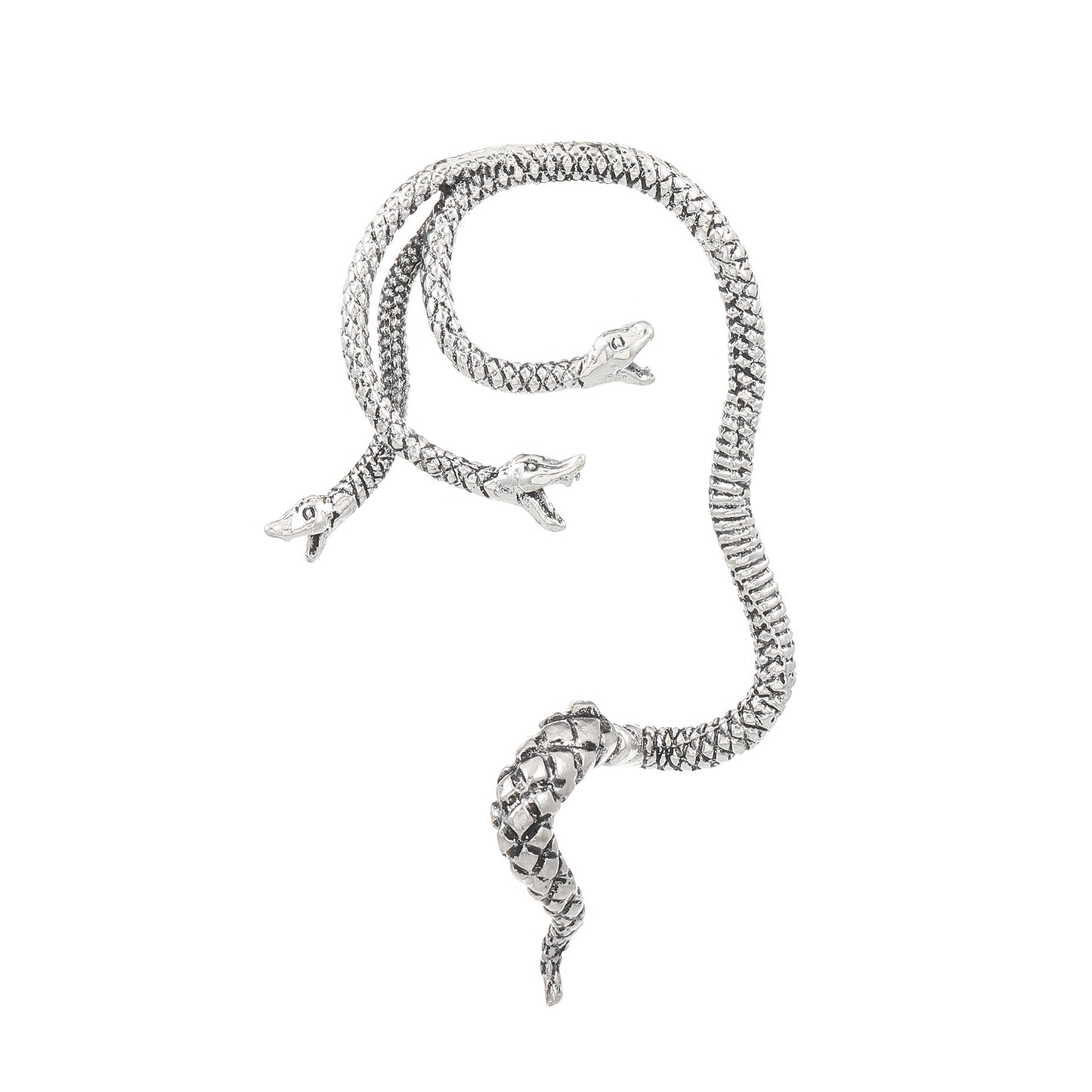 Exaggerated Snake Graceful Personality Pattern Ear Earrings