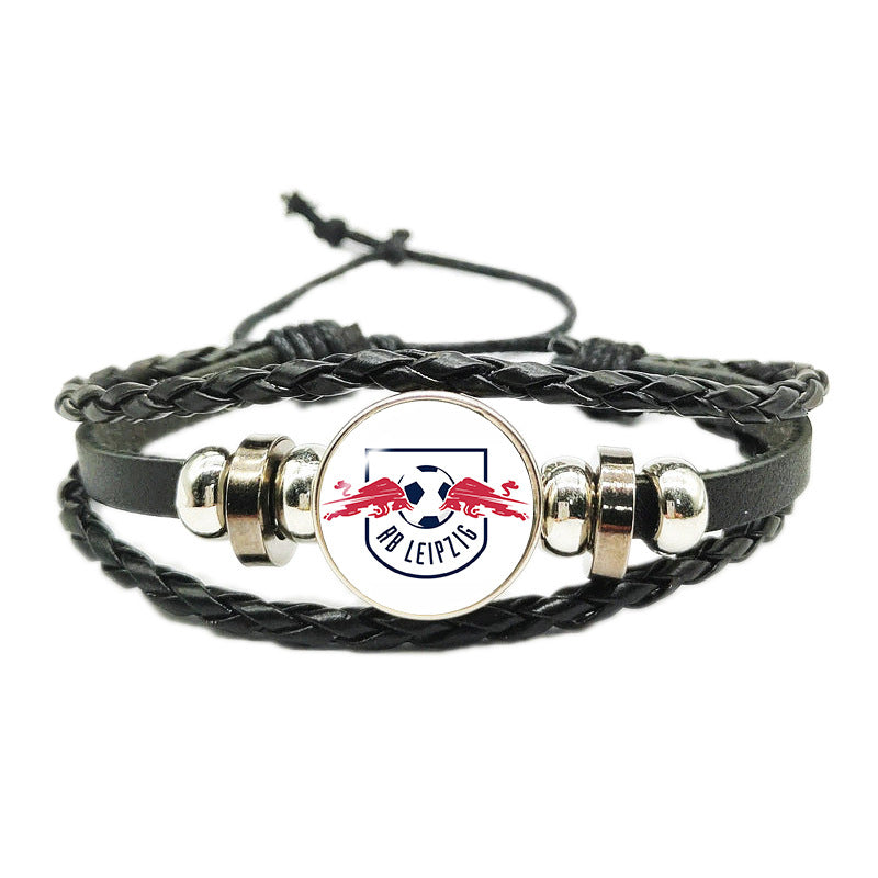 Champions League Football Club Logo Time Bracelets