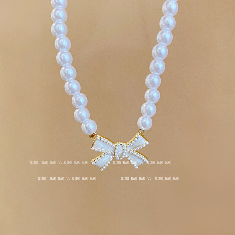 Women's Versatile High Sense Short Pearl Design Necklaces