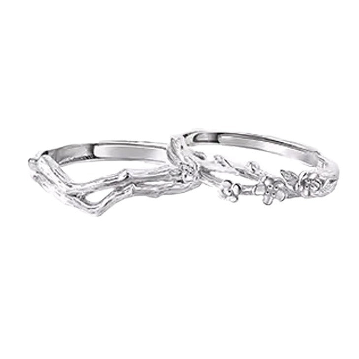 Women's & Men's Couple Pair Of Niche Gift For Rings