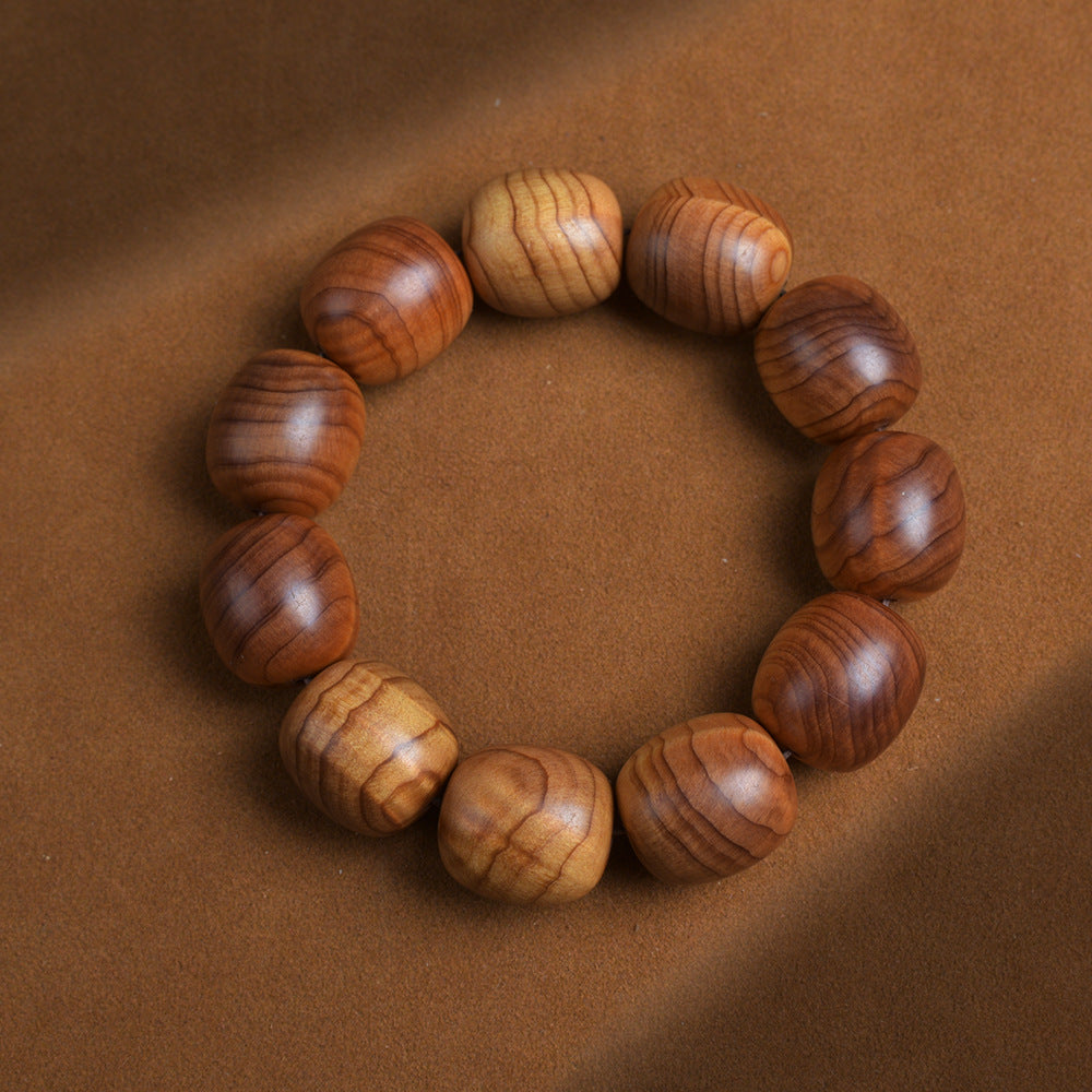 Women's & Men's Sandalwood Jujube Beads Buddha Fashion Artistic Bracelet