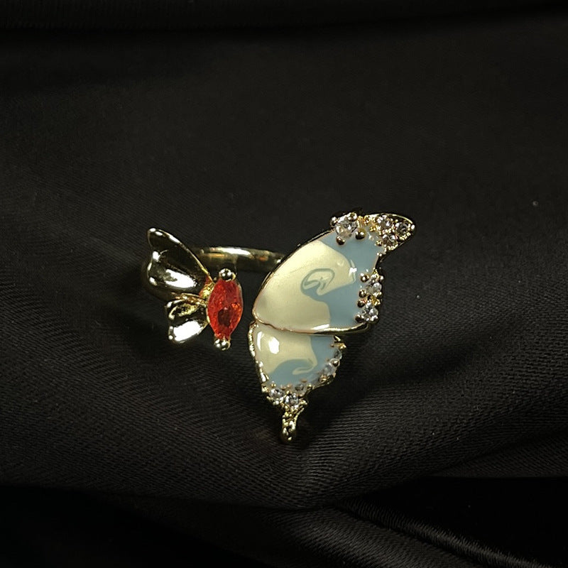 Series Open Personalized Minority Design Cold Wind Drip Rings