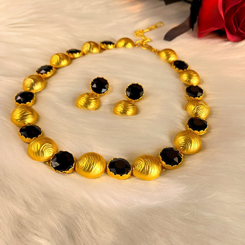 Oil Oval Geometric French Retro Special Earrings