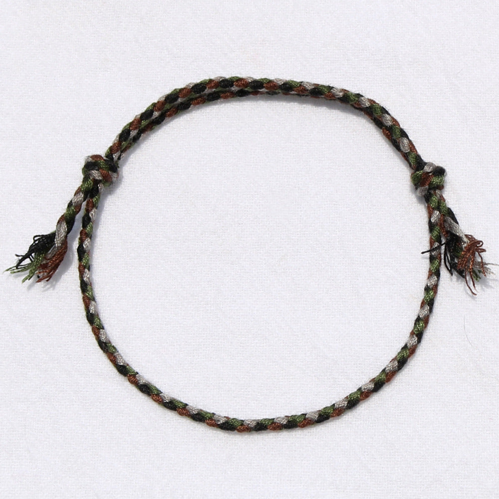 Hand-woven Tibetan Hand Rub Thread Carrying Bracelets